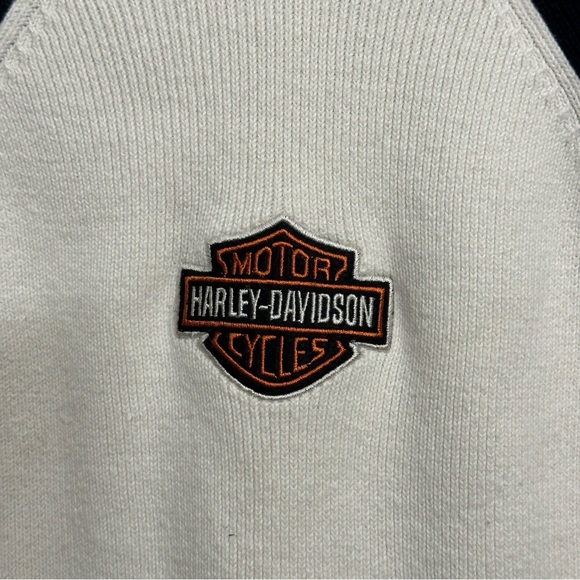 HARLEY DAVIDSON Women’s 100% cotton cozy chic warm turtleneck logo sweater - Picture 5 of 7